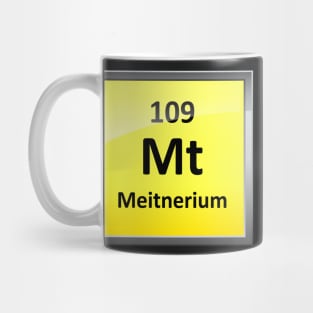 Meitnerium Periodic Table Element Symbol Mug